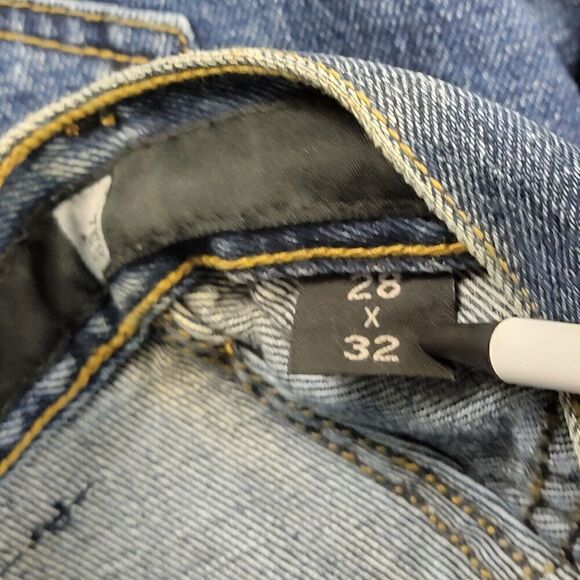 Vintage‎ 90s Y2K Marithe Francois Girbaud Jeans High Waist Size 28x32 - Picture 5 of 16